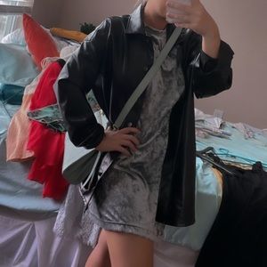 Short velvet dress ✨